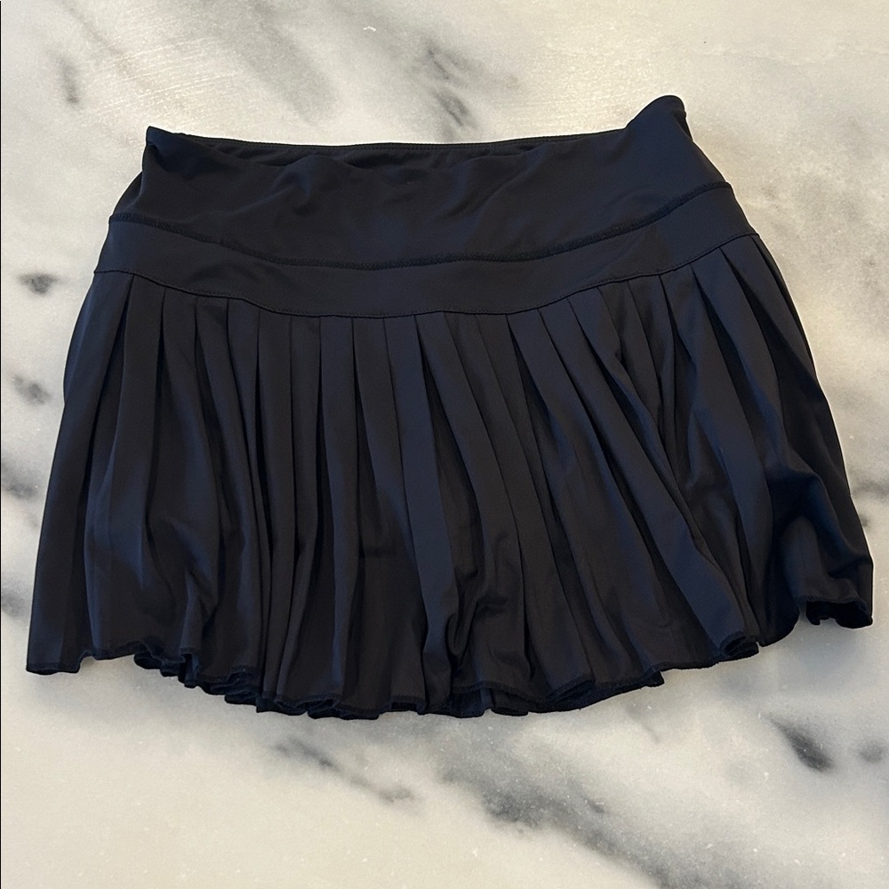 Black Goldhinge Long skirt